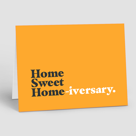 HOUSIVERSARY: Home Sweet Home-iversary (10 Personalized Cards)