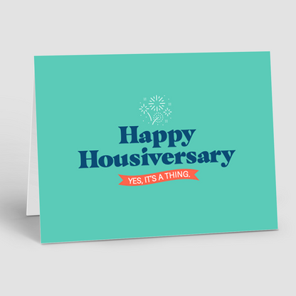 Housiversary Notecards – Yes, Its a Thing (Pack of 10)