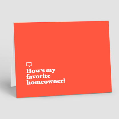 Just Because Notecards – Favorite Homeowner (Pack of 10)