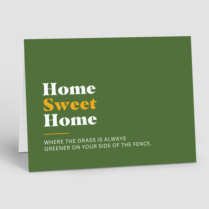 Just Because Notecards – Grass Is Greener (Pack of 10)