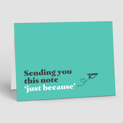 Just Because Notecards – Just Because (Pack of 10)