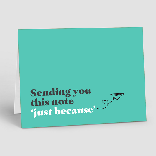 JUST BECAUSE: Just Because (10 Personalized Cards)