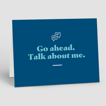 Referral Notecards – Go Ahead Talk (Pack of 10)