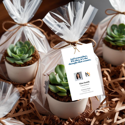 Anytime Pop By Tags - Succulent (Pack of 20)