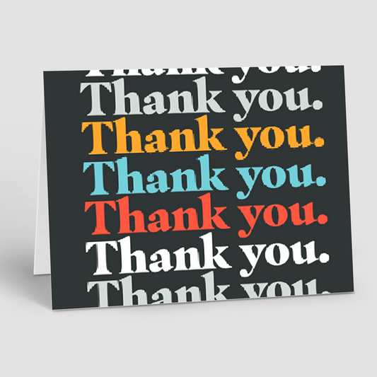 REFERRAL: Thank You Repeat (10 Personalized Cards)