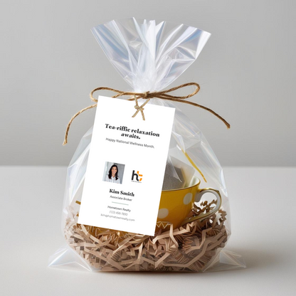 National Day Pop By Tags - August National Wellness Month (Pack of 20)