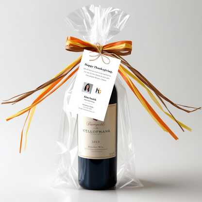 Holiday Pop By Tags - Wine (Pack of 20)