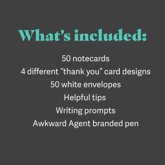 Thank You Note Card Bundle (6-Month Supply)