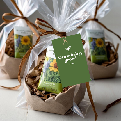Anytime Pop-By Tags - Garden Seeds (Pack of 20)