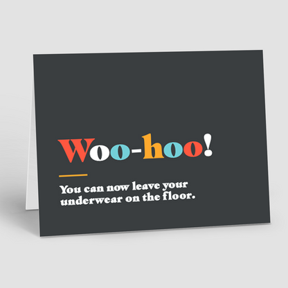 Congratulations Notecards – Woohoo (Pack of 10)