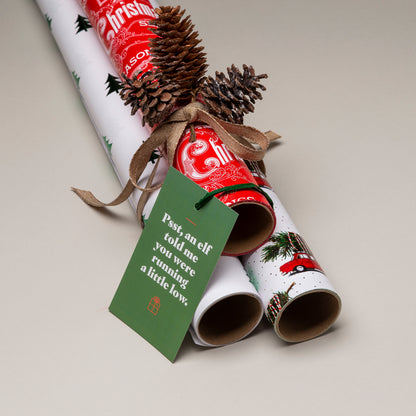 Holiday Pop By Tags - Gift Wrap (Pack of 20)