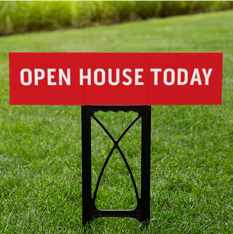 Open House Roadside Directional Signs (11 Signs)