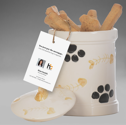 Moving Day Pop By Tags - Pet Treat/Toy (Pack of 20)