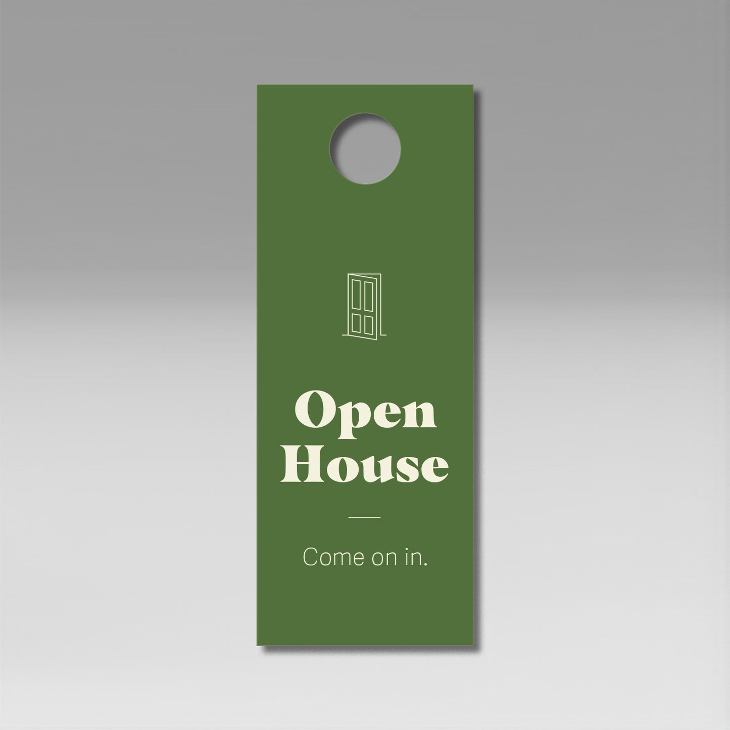 Open House Front Door Hanger (Pack of 5)