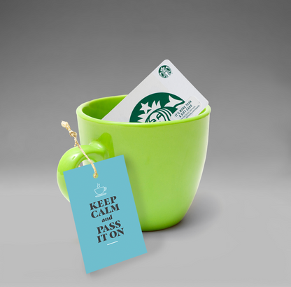National Day Pop By Tags - February Random Acts of Kindness Day (Pack of 20)