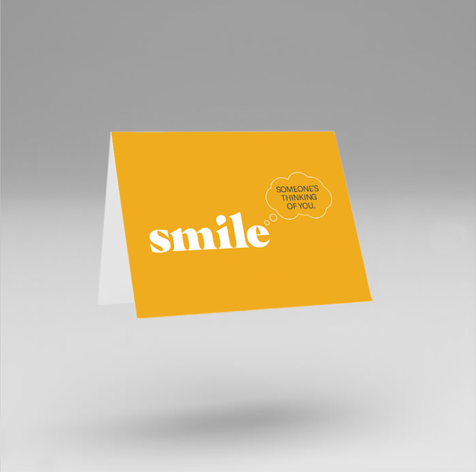 Just Because Note Cards: Smile. Someone's Thinking of You. (Pack of 10)