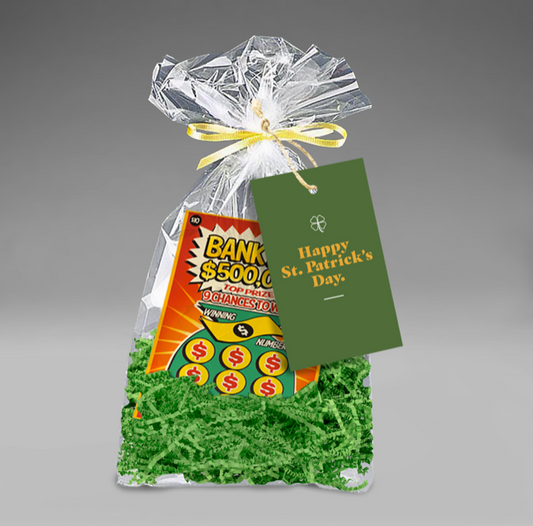 HOLIDAY: Lottery Ticket (10 Personalized Tags)