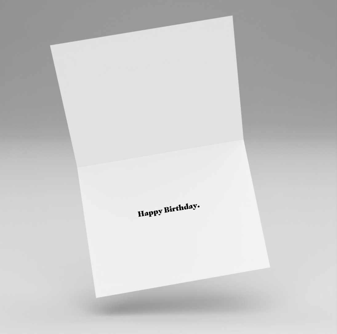 BIRTHDAY: Life is Short (10 Personalized Cards)