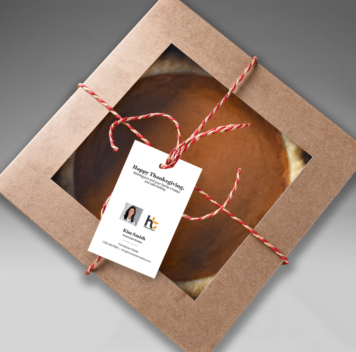 HOLIDAY: Thanksgiving Pie (10 Personalized Tags)