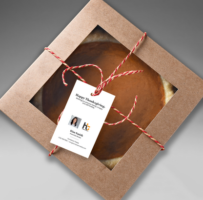 Holiday Pop By Tags - Thanksgiving Pie (Pack of 20)