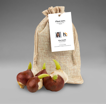 Anytime Pop By Tags - Fall Flower Bulbs (Pack of 20)